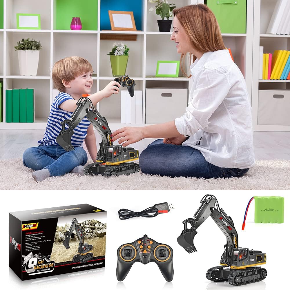 1/18 Scale Remote Control Excavator Toy J468