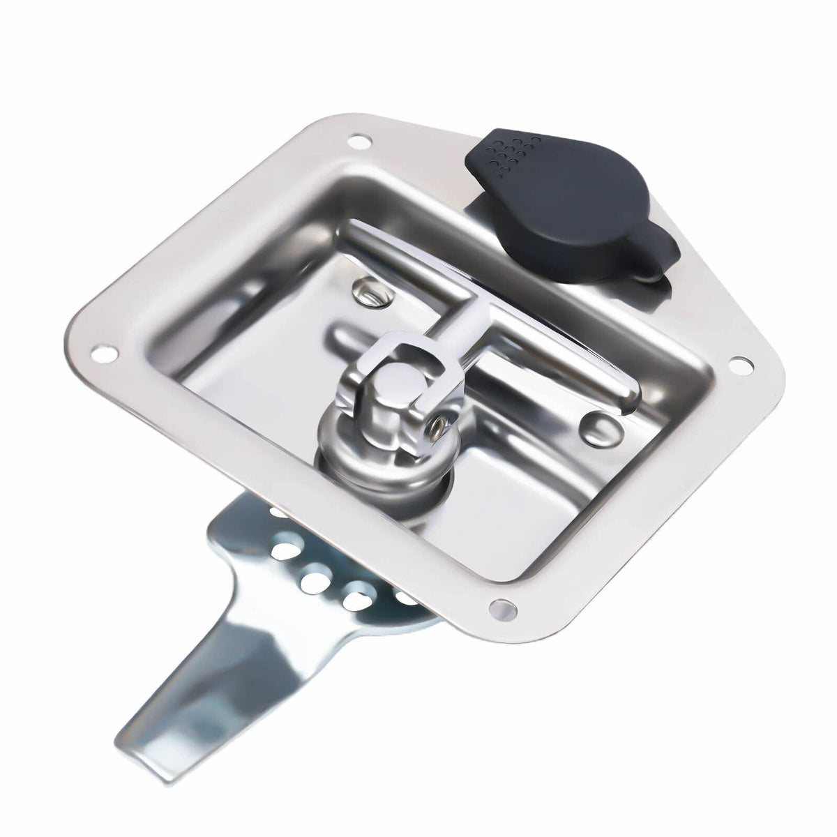 6Pcs Stainless Steel T-Handle Lock Tool Latch with Keys C17344