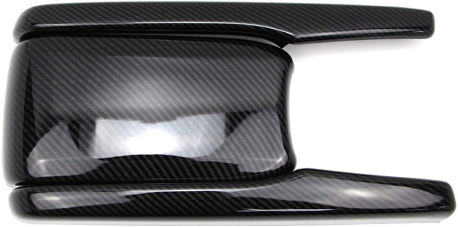 Carbon Fiber Style Armrest Box Cover Pack of 2 N765