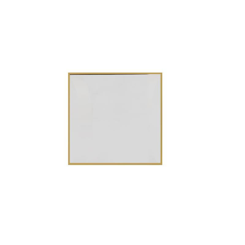 Gold Glass Top End Table I112