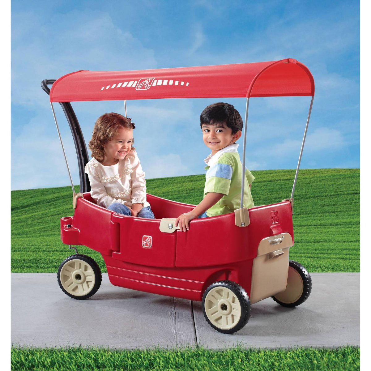 Red Canopy Wagon G896421