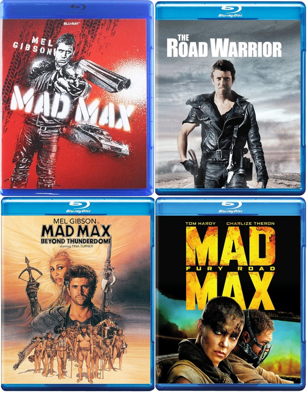 4 Blu Ray Set with Glossy Print Art Card I69421