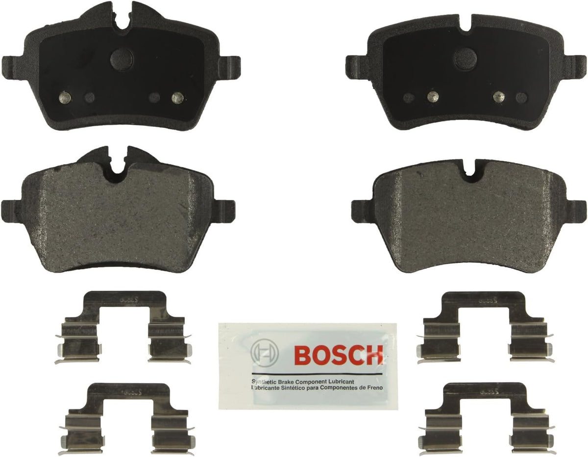 Blue Disc Brake Pad Set with Hardware, FRONT Pack of 2 I80263