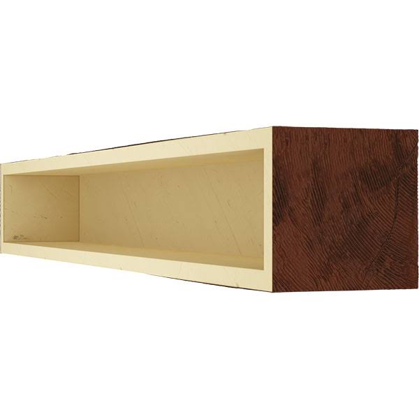 Natural Pecan Faux Wood Fireplace Mantel N92235