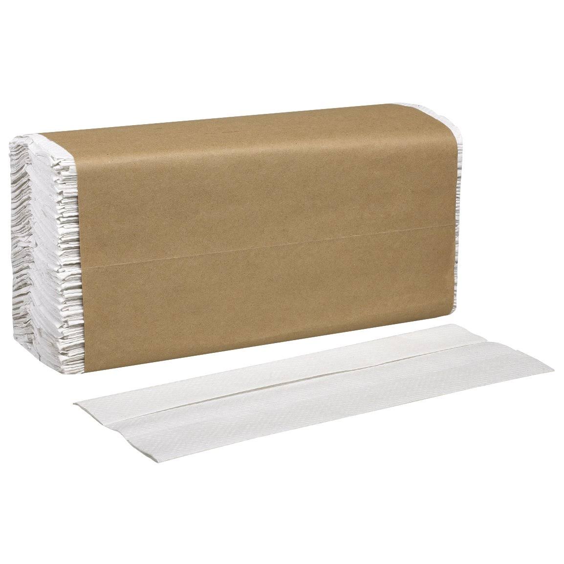 C-Fold Hand Towel, 1-Ply, White, 150-Pack, 16 Packs-carton D49727
