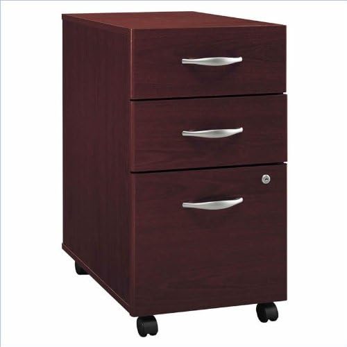 60 Credenza with 3-Drawer File Cabinet U79555