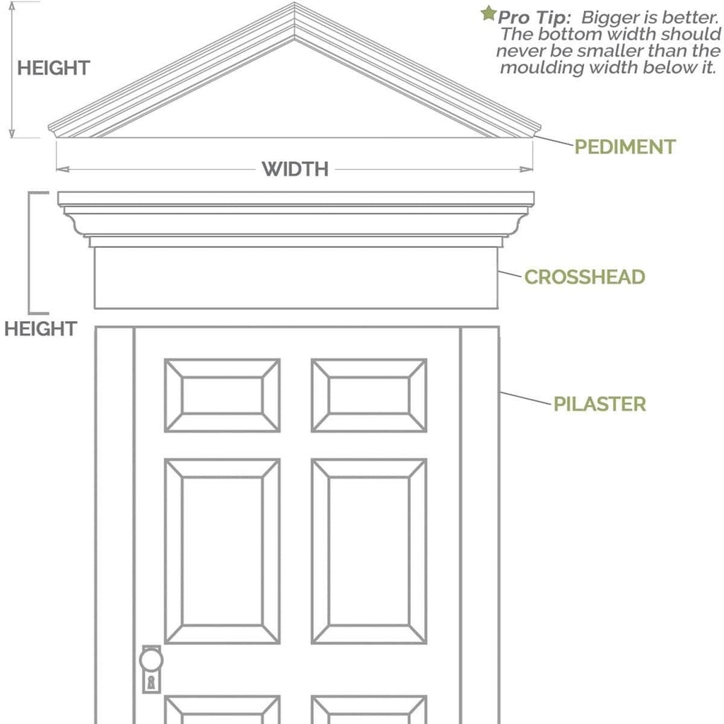 Plain PVC Pilaster with Decorative Capital and Base (Pair) I285316