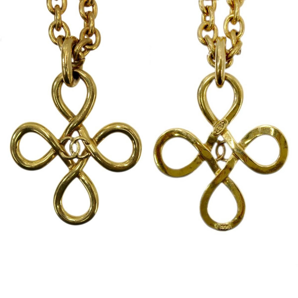 Gold Cross Necklace Z8854