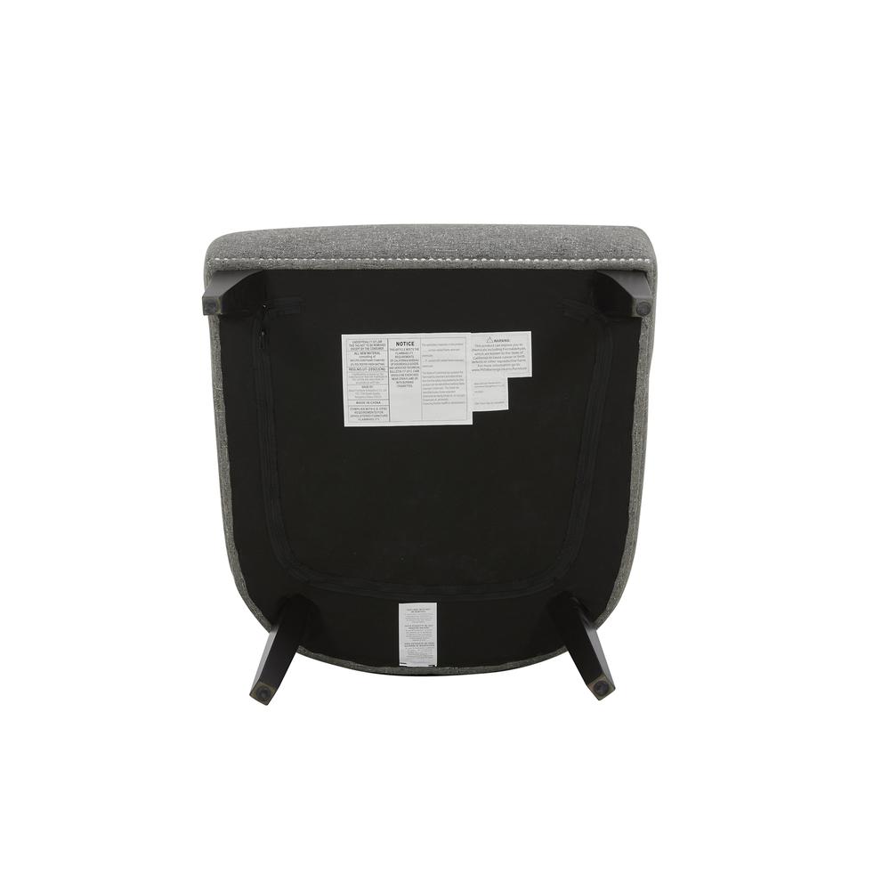 Upholstered Accent Chair Charcoal E7786