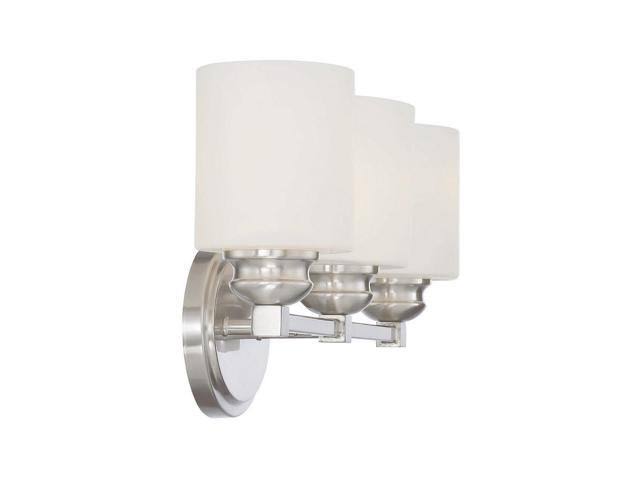 3 Light Satin Nickel Bath Bar N1404