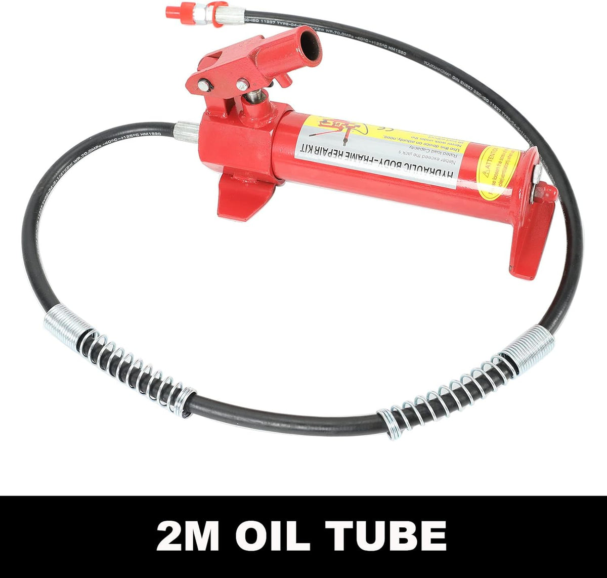 10 Ton Porta Power Hydraulic Jack with Oil Hose C2539