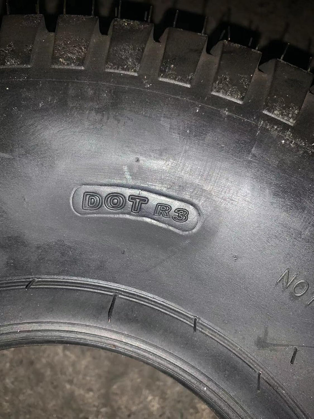 2Pcs 18 x 6.50-8 Tubeless Lawn Mower Tire E81996