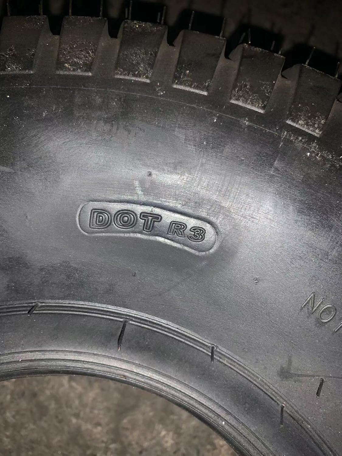 2Pcs 18 x 6.50-8 Tubeless Lawn Mower Tire E81996