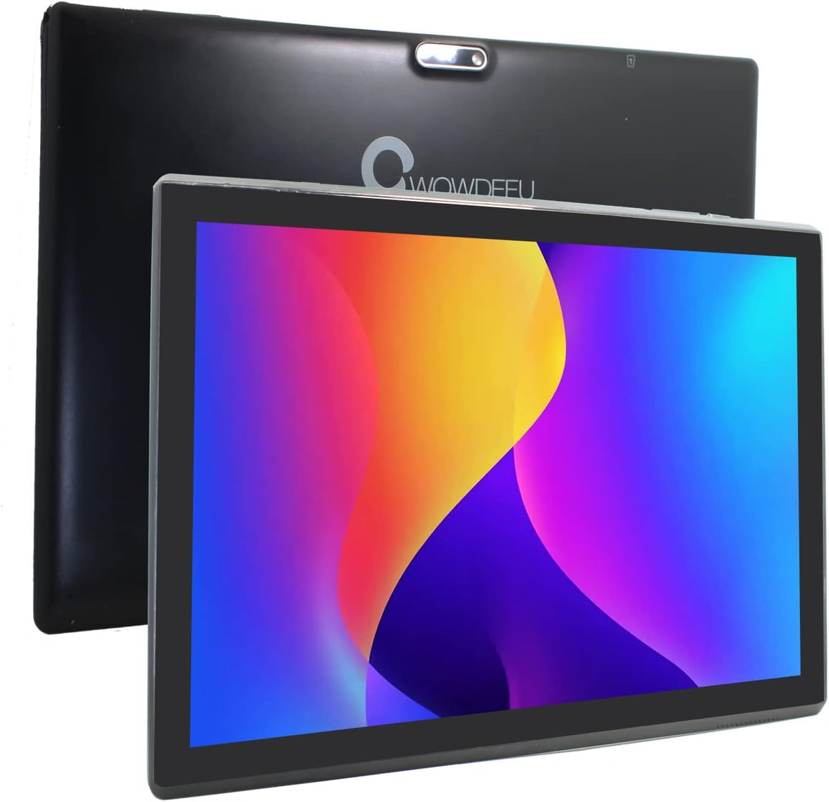 10 Inch Android Tablet with Case, 3 GB RAM 32 GB ROM, Black, Pack of 2 Y569
