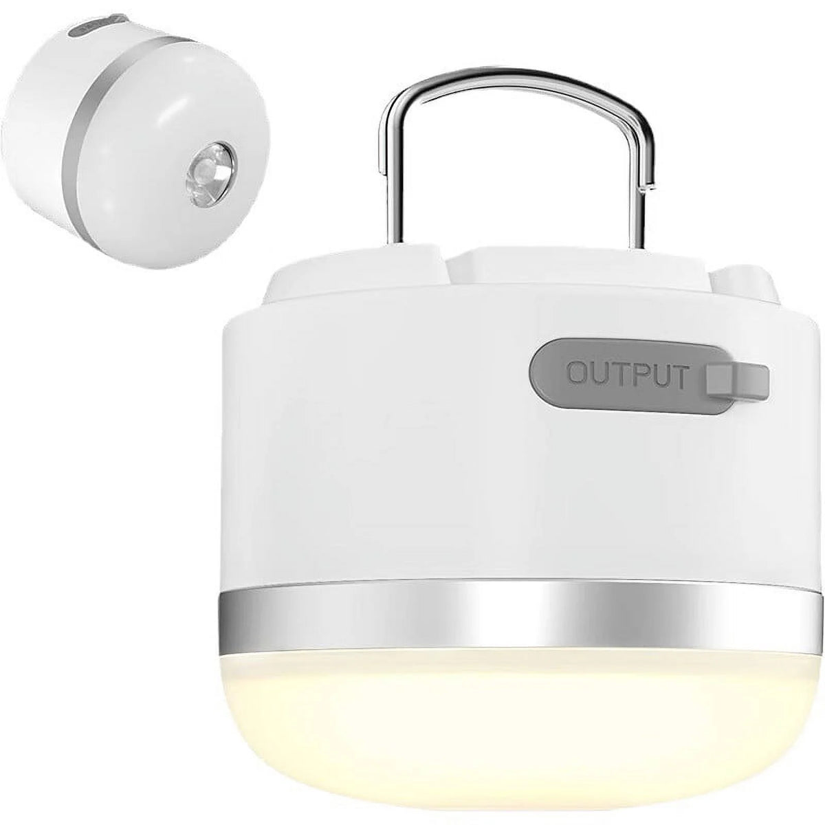 LED Camping Lantern 3000-6500 Lumen Portable Hurricane Lamp USB Rechargeable Z2621