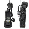 Black Leather 2 Way Radio Holder W465275