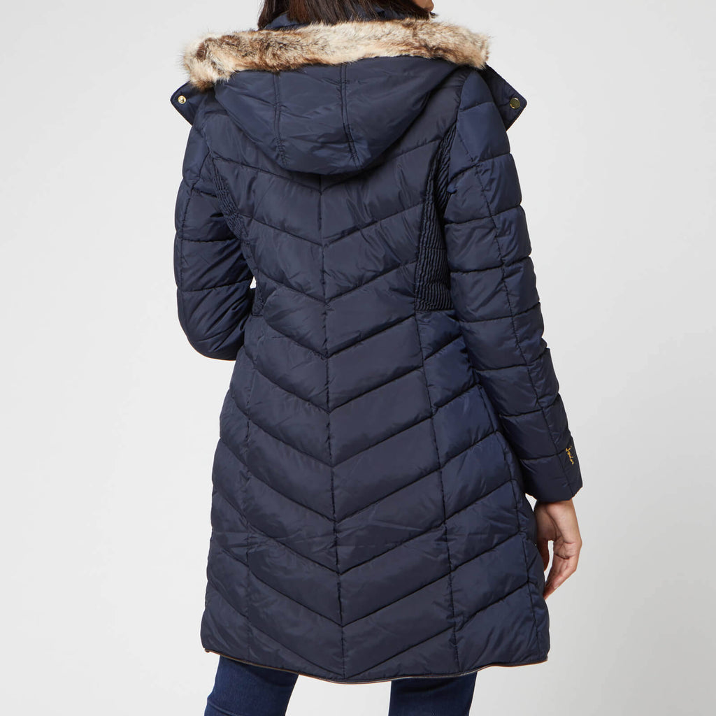 Quilted Longline Padded Coat P310