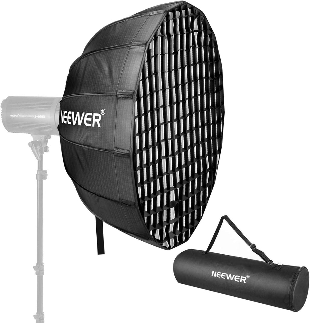 35.4 inches Foldable Octagonal Softbox with Bowens Mount Speedring, Carrying Case N6478
