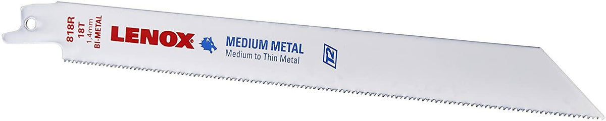8 in. Bi-Metal Reciprocating Saw Blade 18 TPI 25 Pk R640