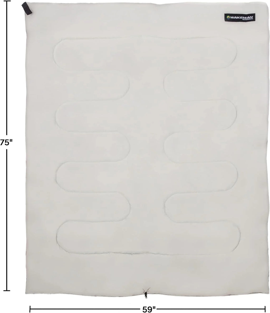 2-Person Dome Tent with Rain Fly and 2 Sleeping Bags T139