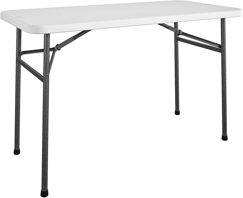 White 4 ft. Folding Utility Table H36108