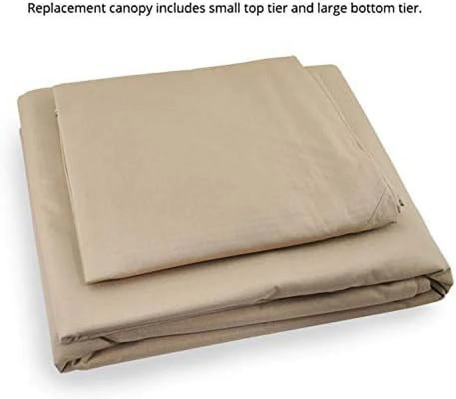 Replacement Canopy Top Cover for Pitched Roof Gazebo T5514