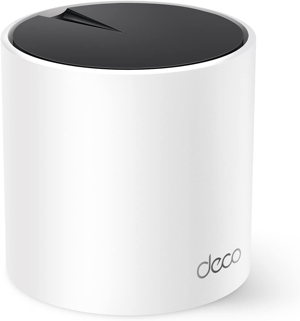 TP-Link Deco AX3000 WiFi 6 Mesh System (Deco X55) - Covers up to 6500 Sq.Ft. , Replaces Wireless Router and Extender, 3 Gigabit ports per unit, supports Ethernet Backhaul (3-pack) C849039