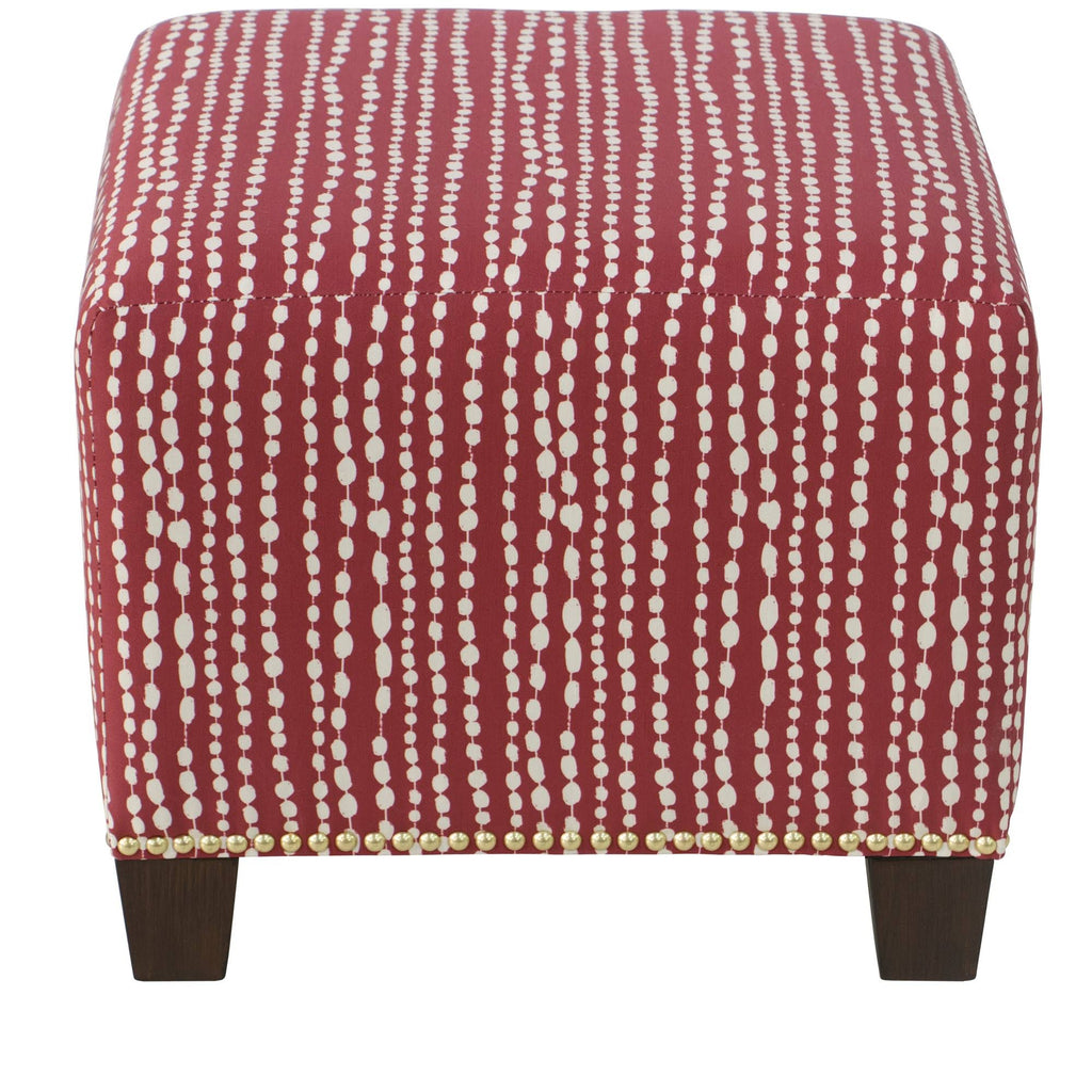Nail Button Ottoman X2395