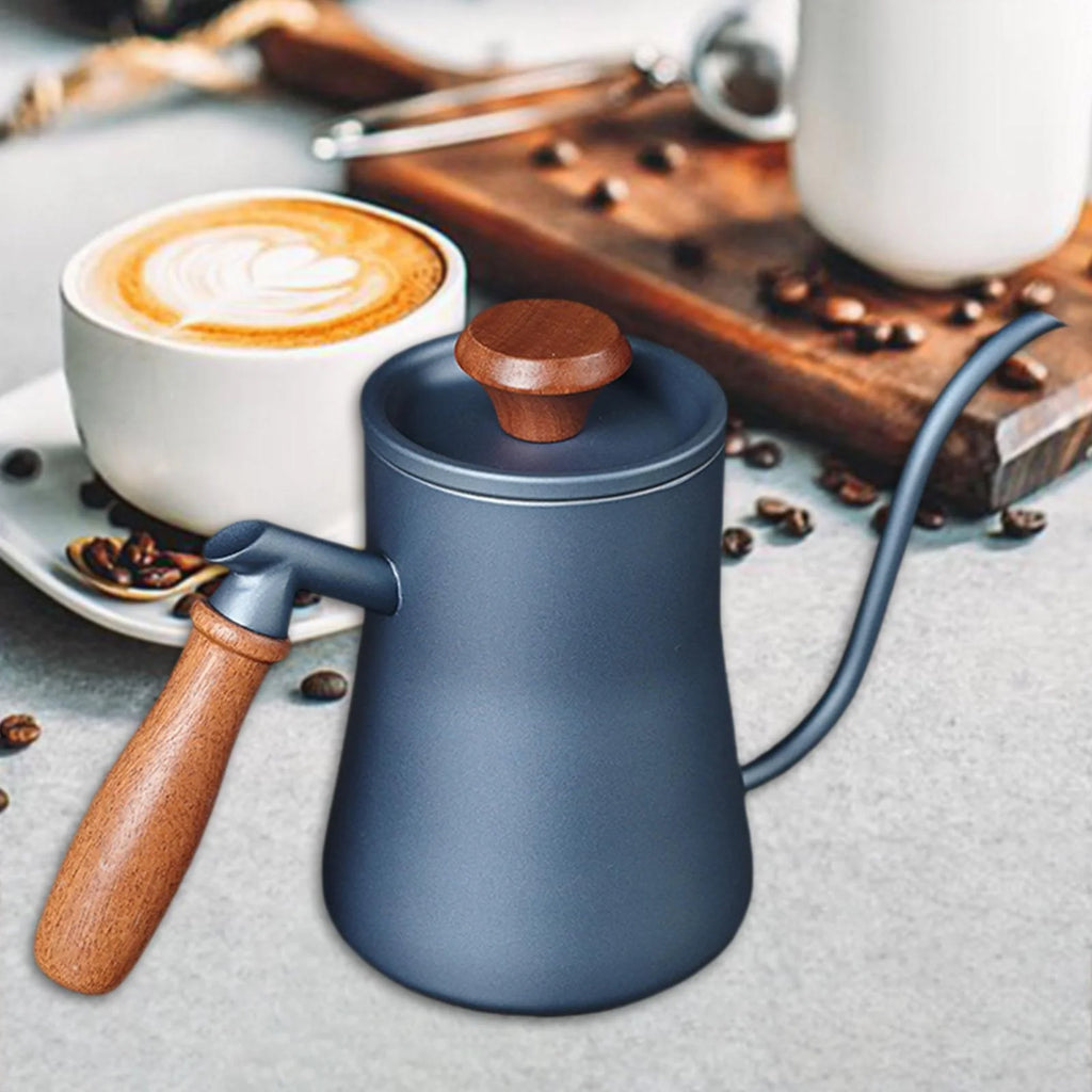 Blue Gooseneck Drip Kettle M781