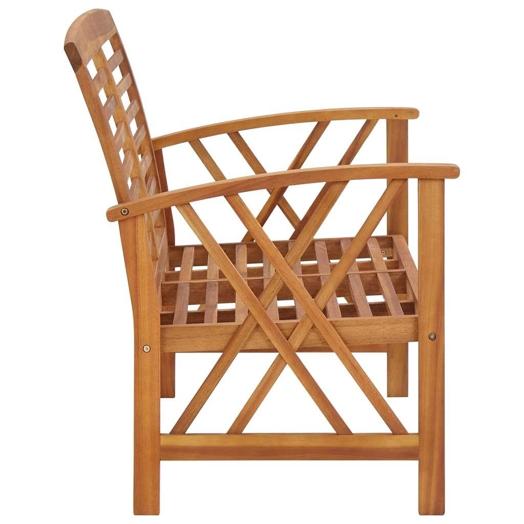 Solid Acacia Wood Garden Bench M975