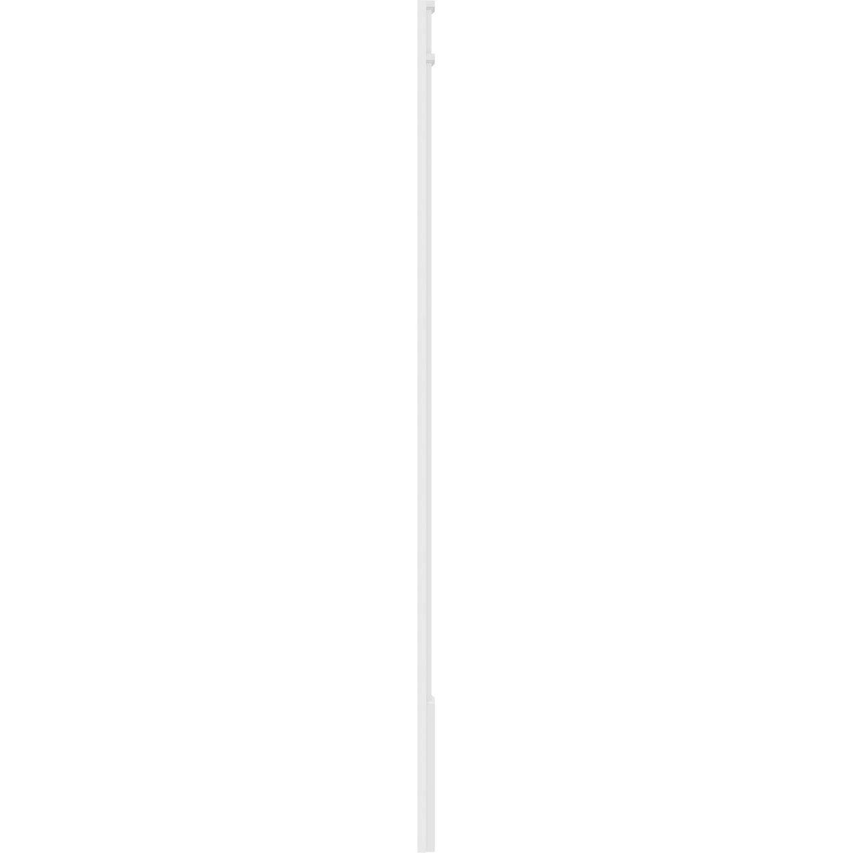 Plain PVC Pilaster with Capital and Base (Pair) G874