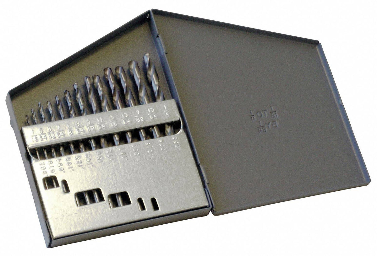 15 Pc HSS Jobber Drill Set K2819