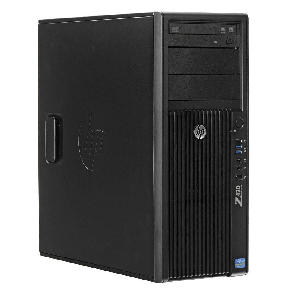 HP Z420 Workstation E5-1620 Quad Core 3.6GHz 32GB 500GB 2TB K5000 V81153