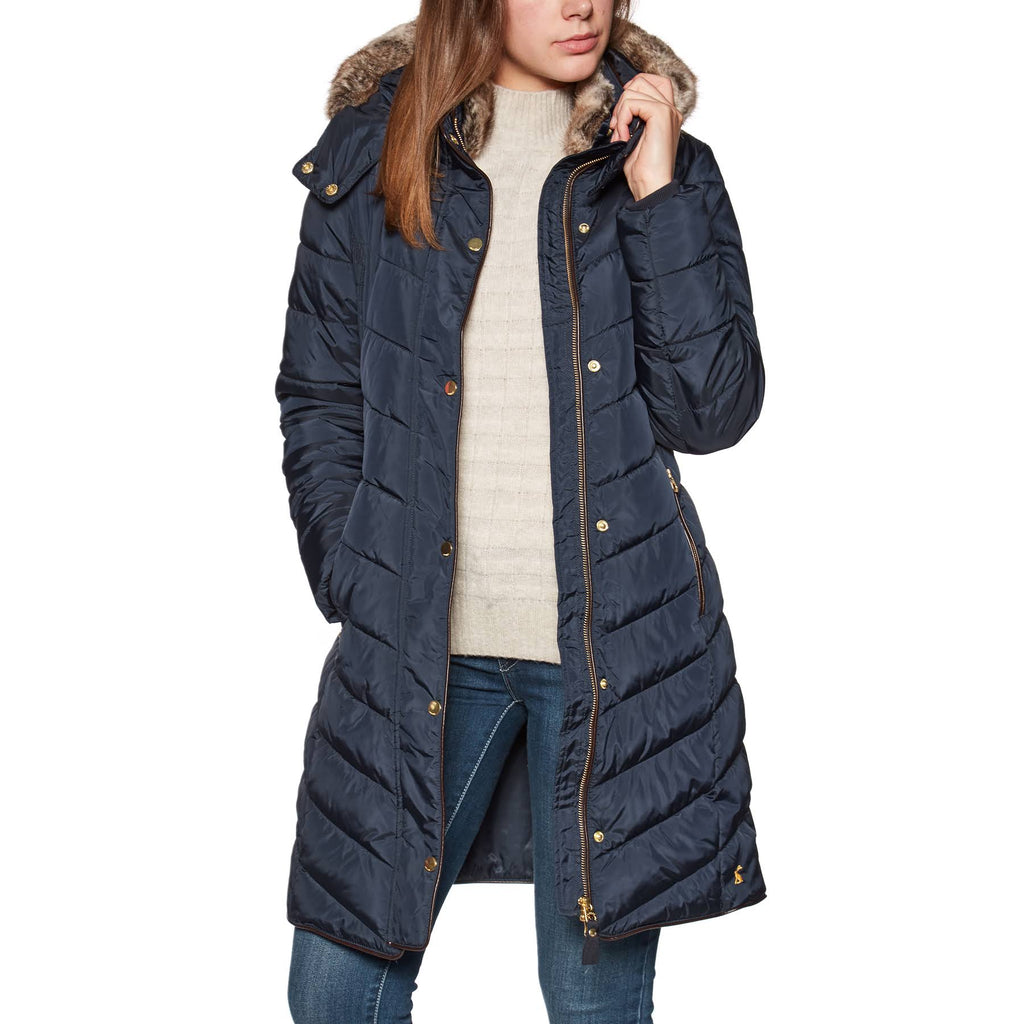 Quilted Longline Padded Coat P310