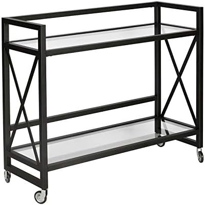 Blackened Bronze Bar Cart I7102