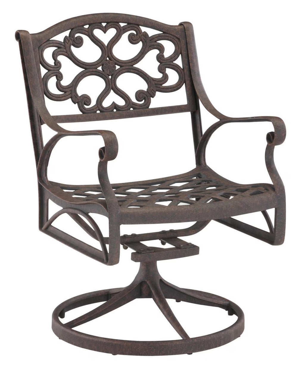 Bronze Outdoor Swivel Rocking Chair F635