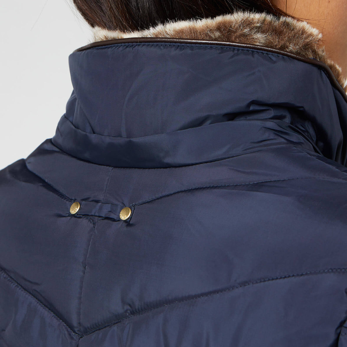 Quilted Longline Padded Coat P310