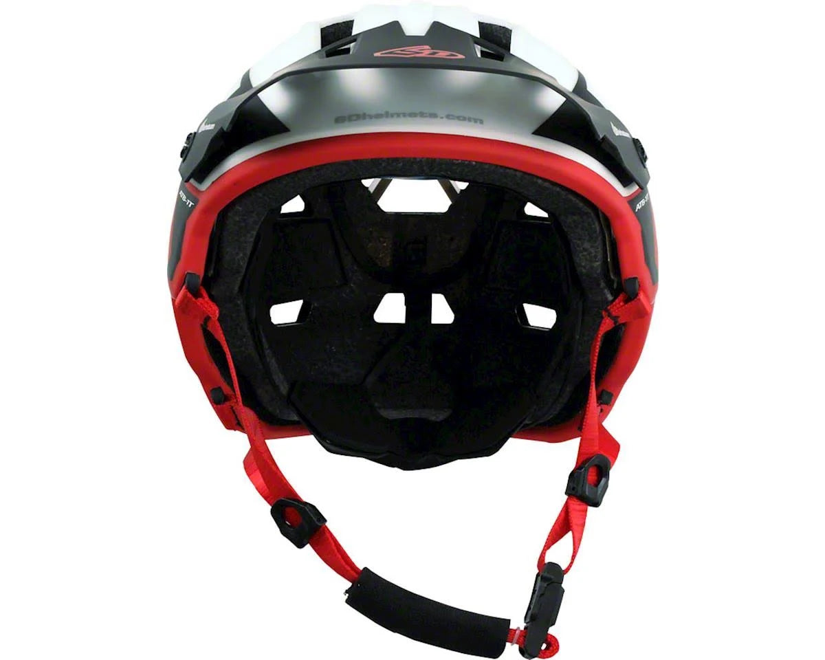 White/Red Evo Trail Helmet W2211
