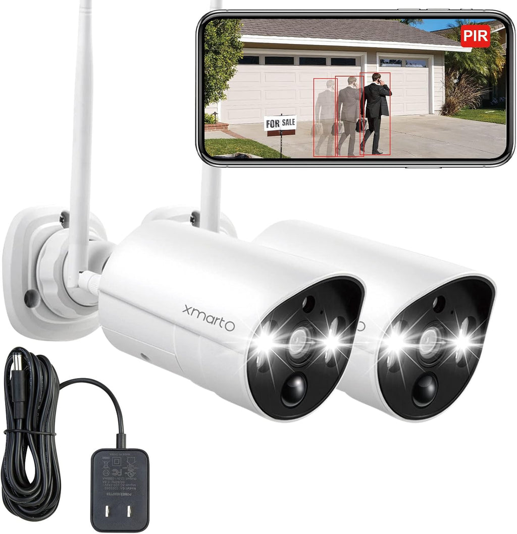 8CH 2K HD Wireless Security Camera System with 1TB HDD O2104
