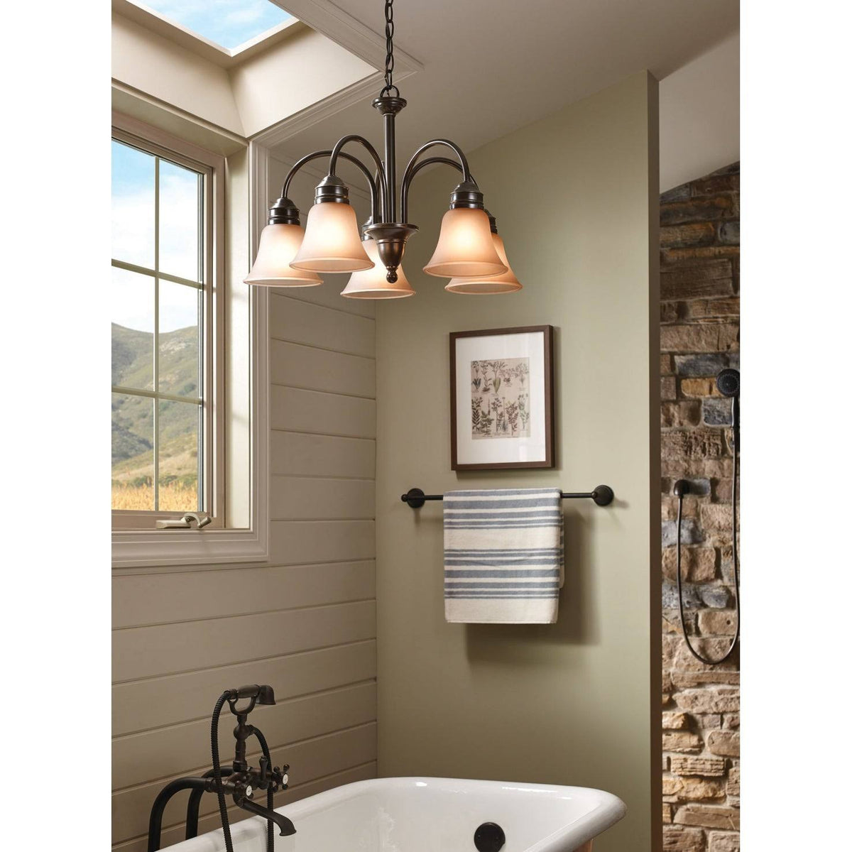 Heirloom Bronze Four-Light Wall/Bath C66279