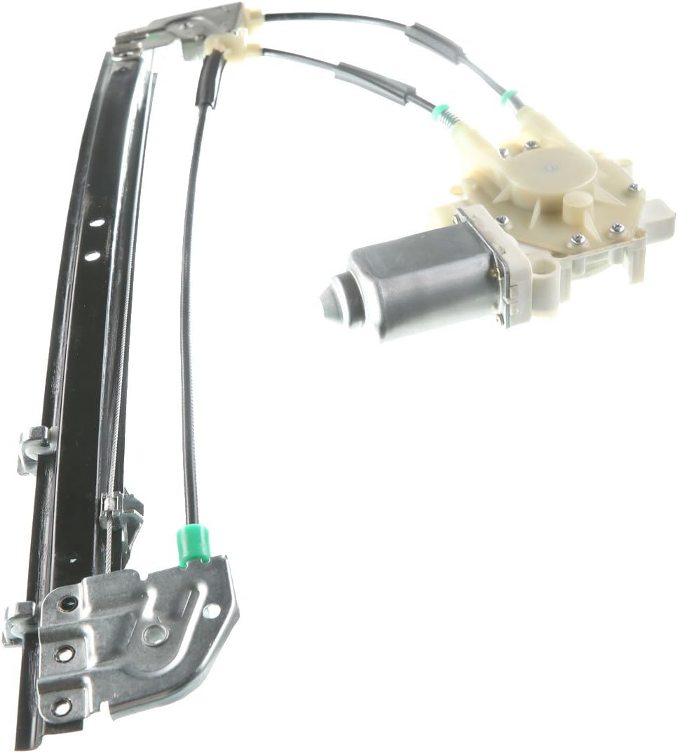 Rear Left Driver Side Power Window Regulator with Motor for BMW E39 528i 540i 1997-1998 Pack of 2 Z131361