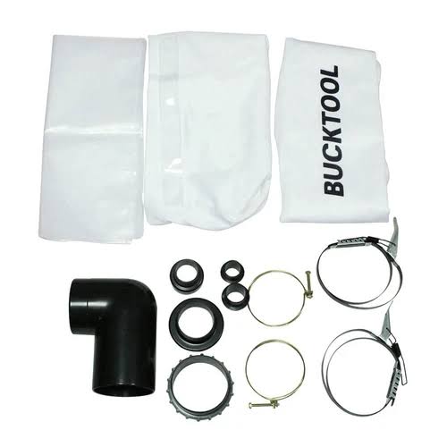 1.2 HP Auto Start 750CFM Dust Collector with 3 Dust Collection Bag 5.4 Cubic Bag Capacity 5 Pcs Reducer S86604