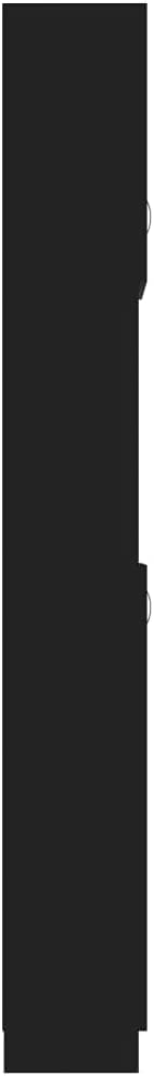 Black Bathroom Cabinet U345953