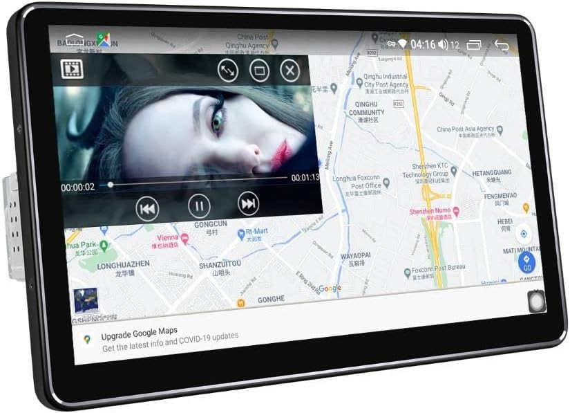 10.5 Inch Single Din Car Stereo with 6GB+128GB D22558