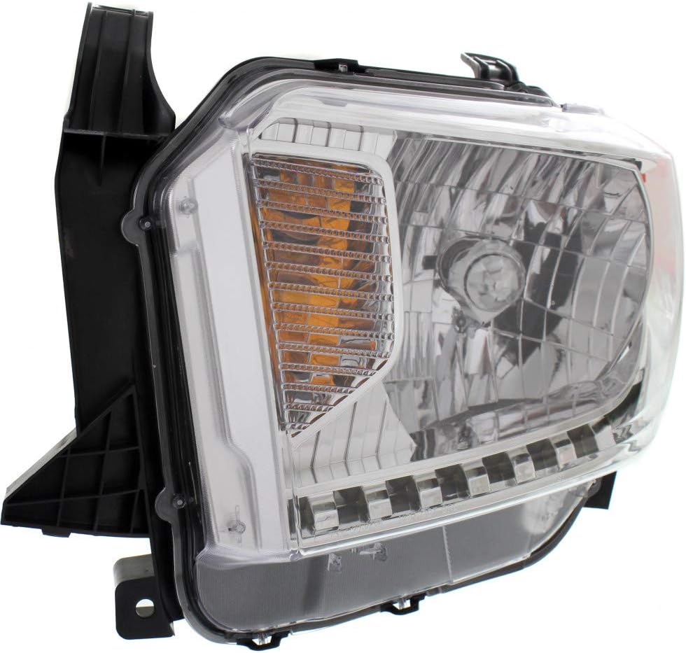 Headlight Assembly for Toyota Tundra 2014-2015 Halogen Passenger Side V423082