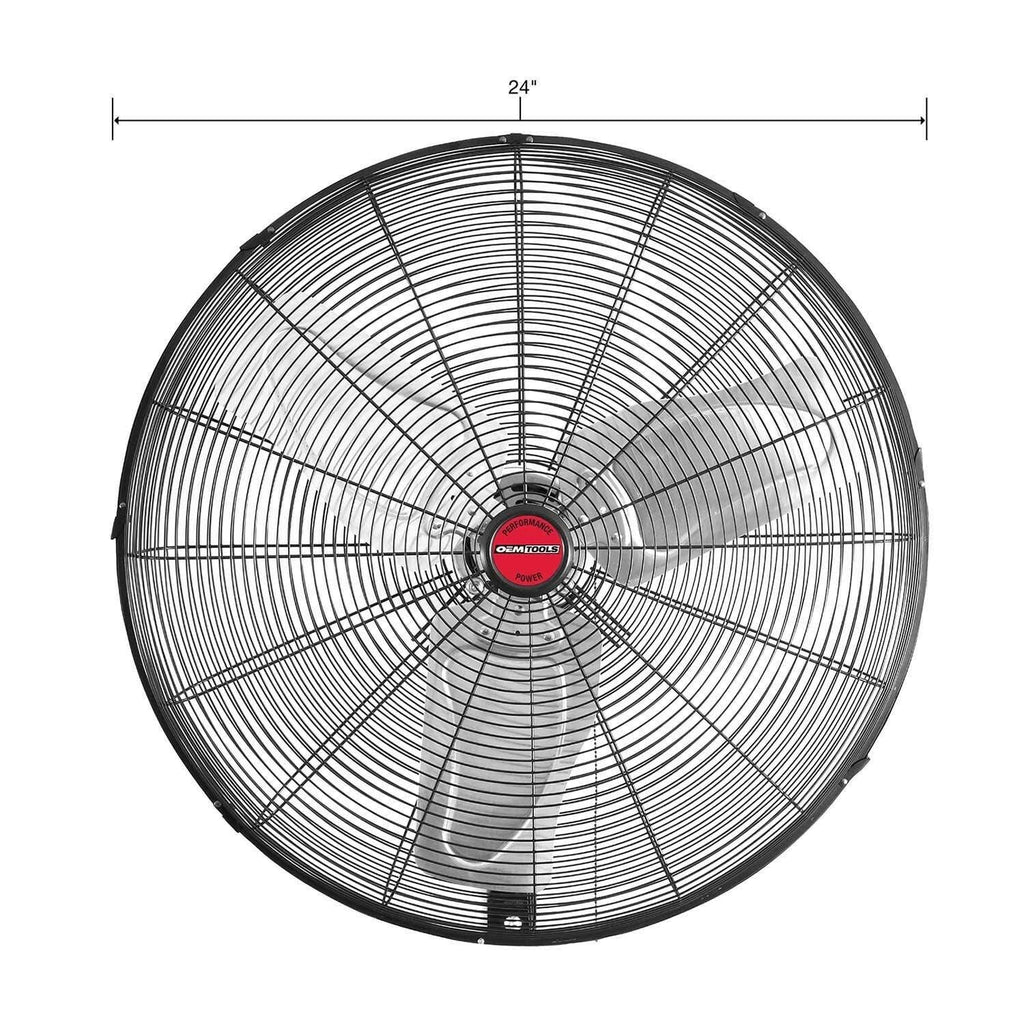 24 inch Oscillating Wall Mount Fan W3168