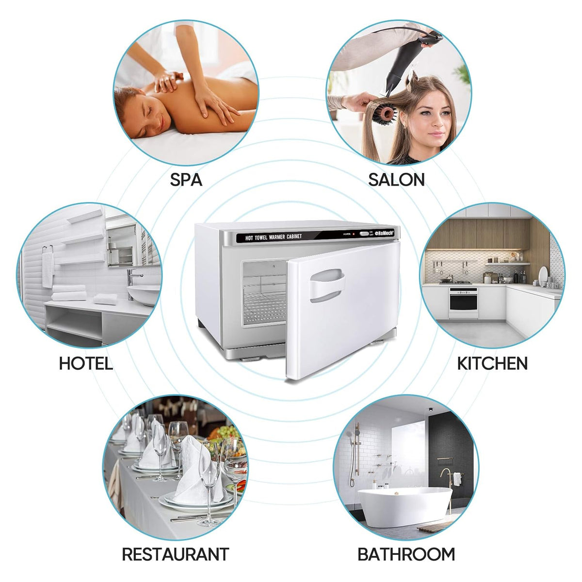 Towel Warmer Cabinet, 4 Gallon Capacity J4475