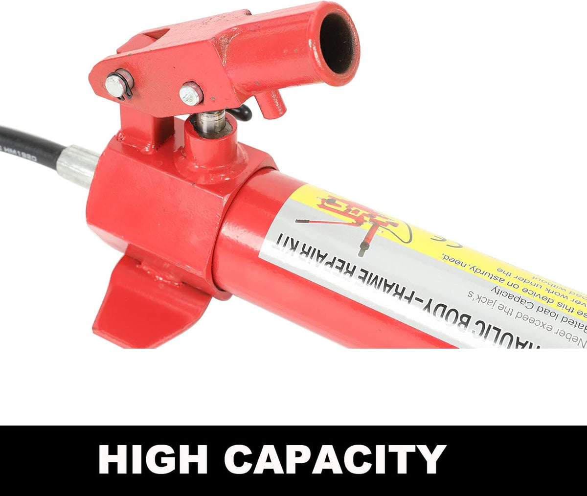 10 Ton Porta Power Hydraulic Jack with Oil Hose C2539