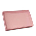 Light Pink Folding View Top Boxes 11 1/4 inch x 8 3/4 inch, Quantity: 100 M100056