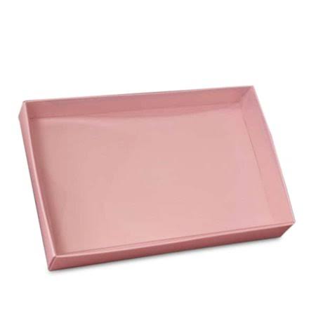 Light Pink Folding View Top Boxes 11 1/4 inch x 8 3/4 inch, Quantity: 100 M100056